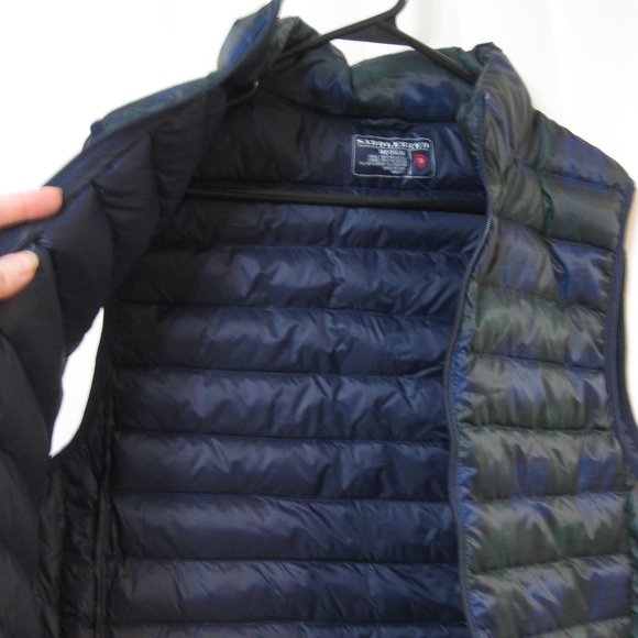 NWOT Saddlebred green blue black vest M medium - Picture 3 of 5